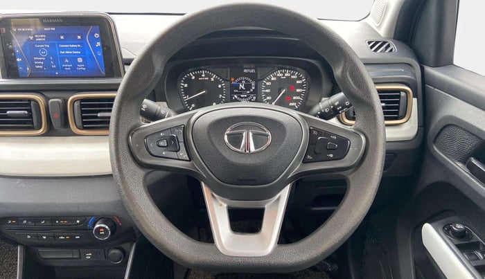 2023 Tata PUNCH ACCOMPLISHED AMT, Petrol, Automatic, 20,947 km, Steering Wheel Close Up
