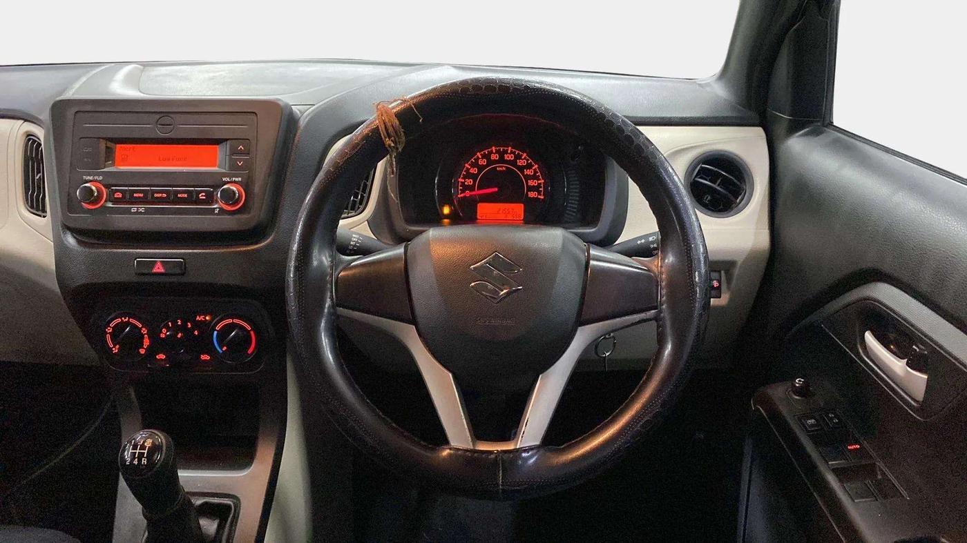 2023 Maruti New Wagon-R VXI 1.0, Petrol, Manual, 21,584 km, Steering Wheel Close Up