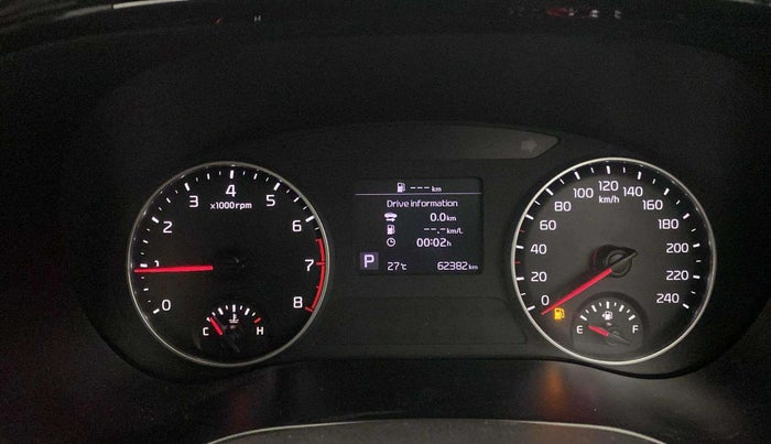 2020 KIA SELTOS HTX IVT 1.5 PETROL, Petrol, Automatic, 62,381 km, Odometer Image