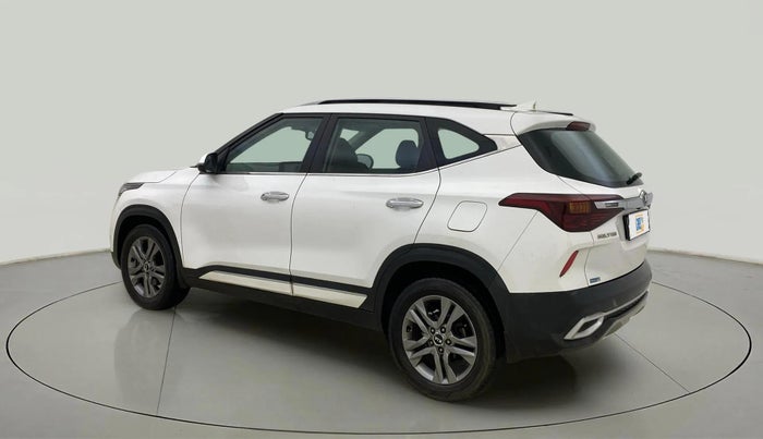 2020 KIA SELTOS HTX IVT 1.5 PETROL, Petrol, Automatic, 62,381 km, Left Back Diagonal