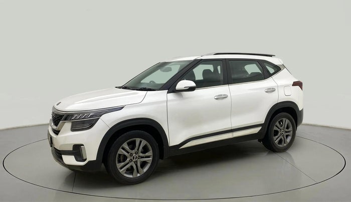 2020 KIA SELTOS HTX IVT 1.5 PETROL, Petrol, Automatic, 62,381 km, Left Front Diagonal