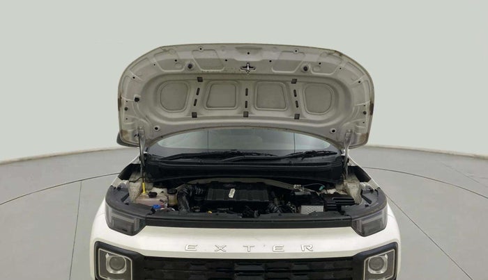 2023 Hyundai EXTER SX 1.2 CNG MT, CNG, Manual, 30,723 km, Open Bonet