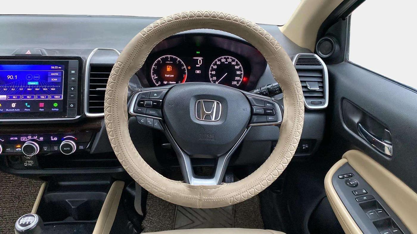 2020 Honda City 1.5L I-VTEC ZX, CNG, Manual, 87,610 km, Steering Wheel Close Up