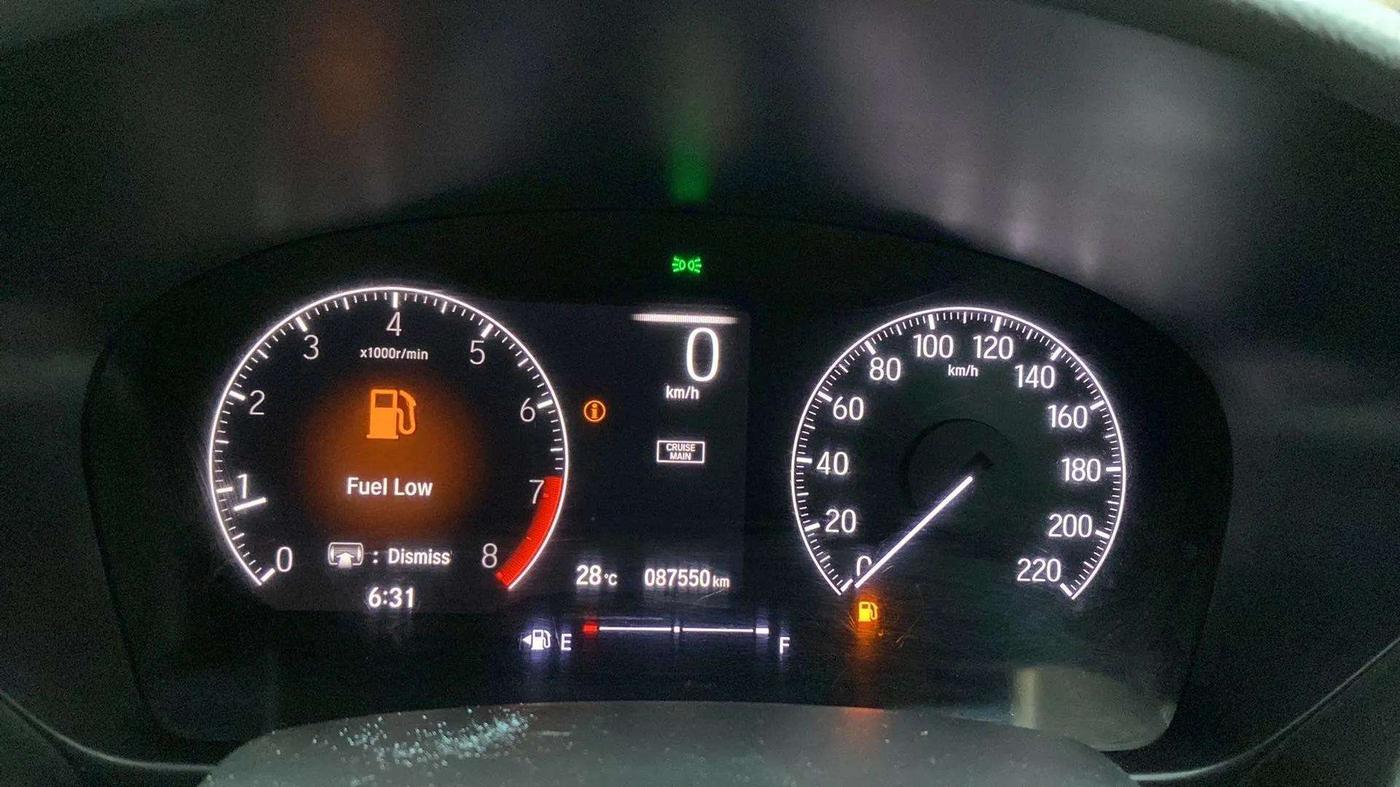 2020 Honda City 1.5L I-VTEC ZX, CNG, Manual, 87,610 km, Odometer Image