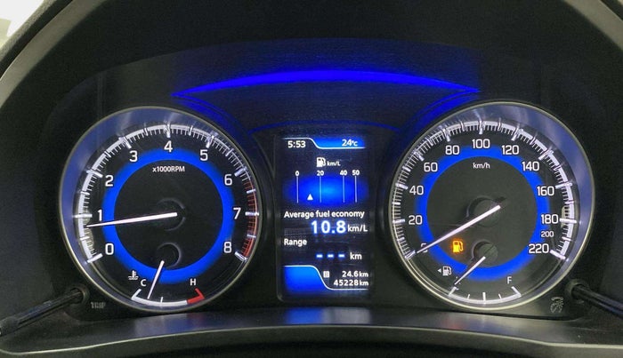 2021 Maruti Baleno ZETA PETROL 1.2, Petrol, Manual, 45,203 km, Odometer Image