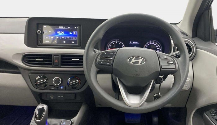 2024 Hyundai GRAND I10 NIOS MAGNA CORPORATE EDITION AMT 1.2 KAPPA VTVT, Petrol, Automatic, 6,691 km, Steering Wheel Close Up