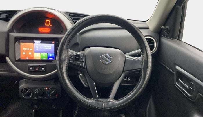 2019 Maruti S PRESSO VXI PLUS AMT, Petrol, Automatic, 30,726 km, Steering Wheel Close Up