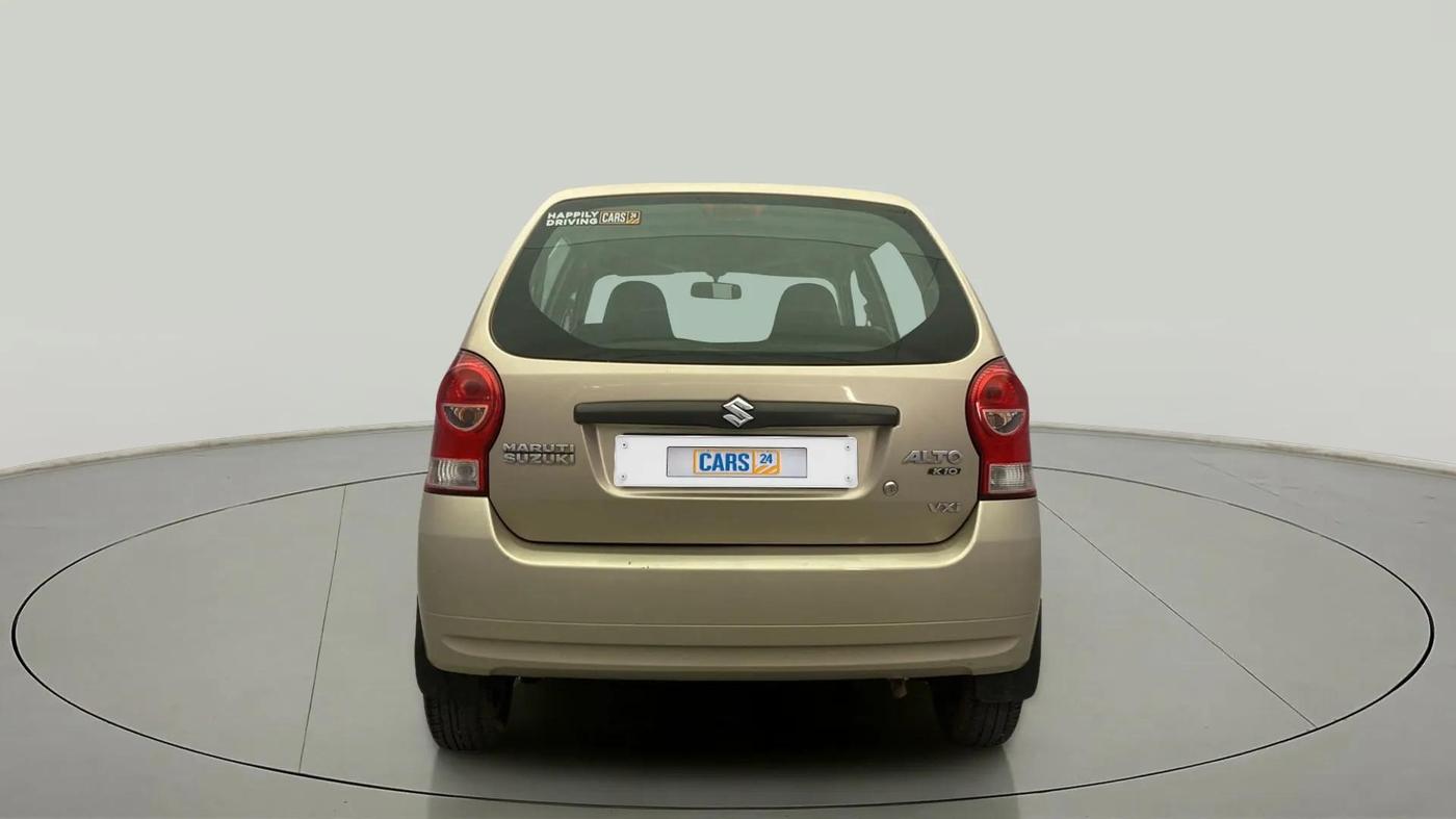 2013 Maruti Alto K10 VXI, Petrol, Manual, 42,799 km, Back/Rear