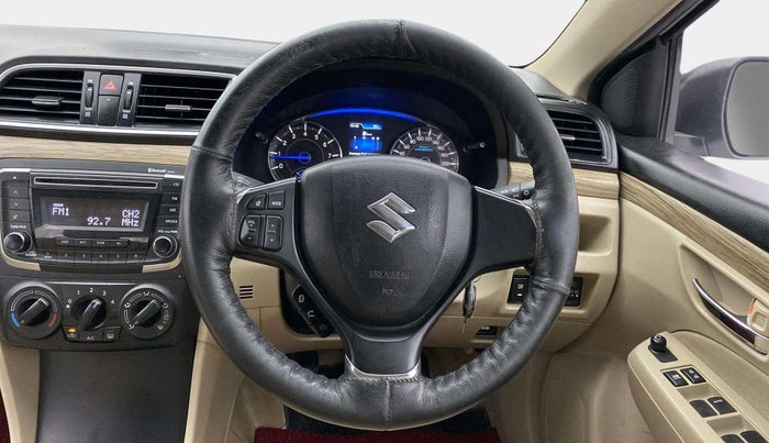 2019 Maruti Ciaz SIGMA 1.5 SHVS MT  PETROL, Petrol, Manual, 68,988 km, Steering Wheel Close Up