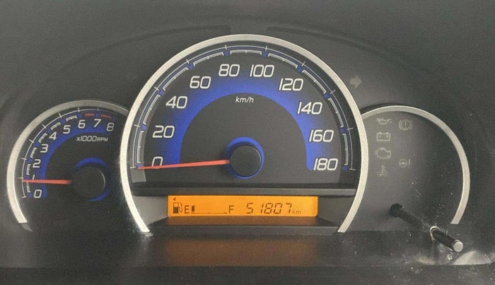 2017 Maruti Wagon R 1.0 VXI, Petrol, Manual, 51,806 km, Odometer Image