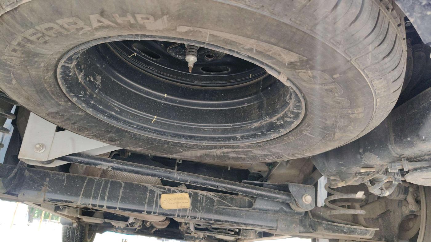 2024 Tata Harrier FEARLESS DUAL TONE AT, Diesel, Automatic, 25,537 km, Spare Tyre