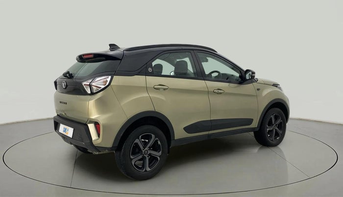 2023 Tata NEXON XZA PLUS LUX SUNROOF KAZIRANGA PETROL, Petrol, Automatic, 17,408 km, Right Back Diagonal