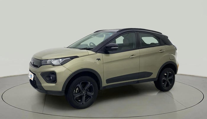 2023 Tata NEXON XZA PLUS LUX SUNROOF KAZIRANGA PETROL, Petrol, Automatic, 17,408 km, Left Front Diagonal