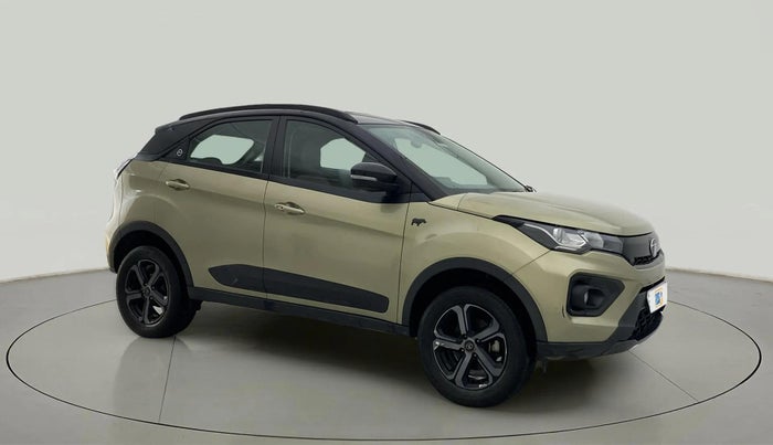 2023 Tata NEXON XZA PLUS LUX SUNROOF KAZIRANGA PETROL, Petrol, Automatic, 17,408 km, Right Front Diagonal