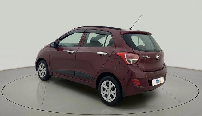 2016 Hyundai Grand i10 SPORTZ 1.2 KAPPA VTVT, Petrol, Manual, 30,233 km, Left Back Diagonal
