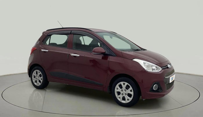 2016 Hyundai Grand i10 SPORTZ 1.2 KAPPA VTVT, Petrol, Manual, 30,233 km, Right Front Diagonal
