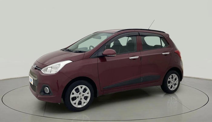 2016 Hyundai Grand i10 SPORTZ 1.2 KAPPA VTVT, Petrol, Manual, 30,233 km, Left Front Diagonal