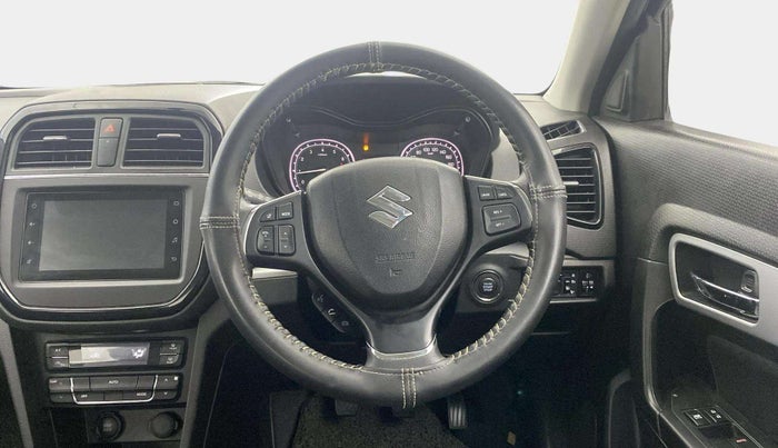 2020 Maruti Vitara Brezza ZXI, Petrol, Manual, 17,695 km, Steering Wheel Close Up