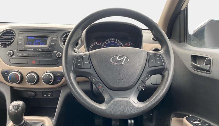 2018 Hyundai Grand i10 MAGNA 1.2 KAPPA VTVT, Petrol, Manual, 42,945 km, Steering Wheel Close Up