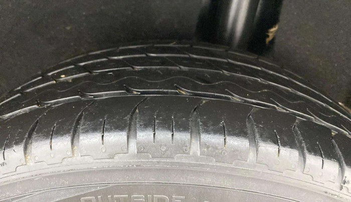 2021 Maruti Baleno ZETA CVT PETROL 1.2, Petrol, Automatic, 1,01,101 km, Left Rear Tyre Tread