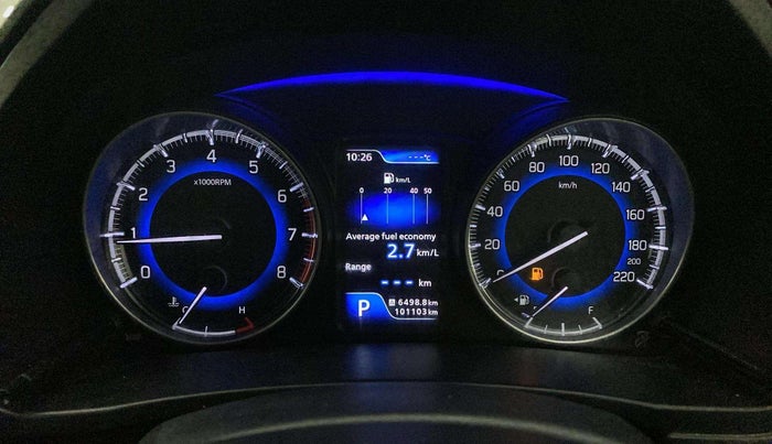 2021 Maruti Baleno ZETA CVT PETROL 1.2, Petrol, Automatic, 1,01,101 km, Odometer Image