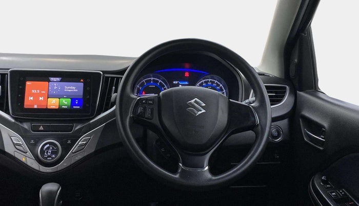 2021 Maruti Baleno ZETA CVT PETROL 1.2, Petrol, Automatic, 1,01,101 km, Steering Wheel Close Up