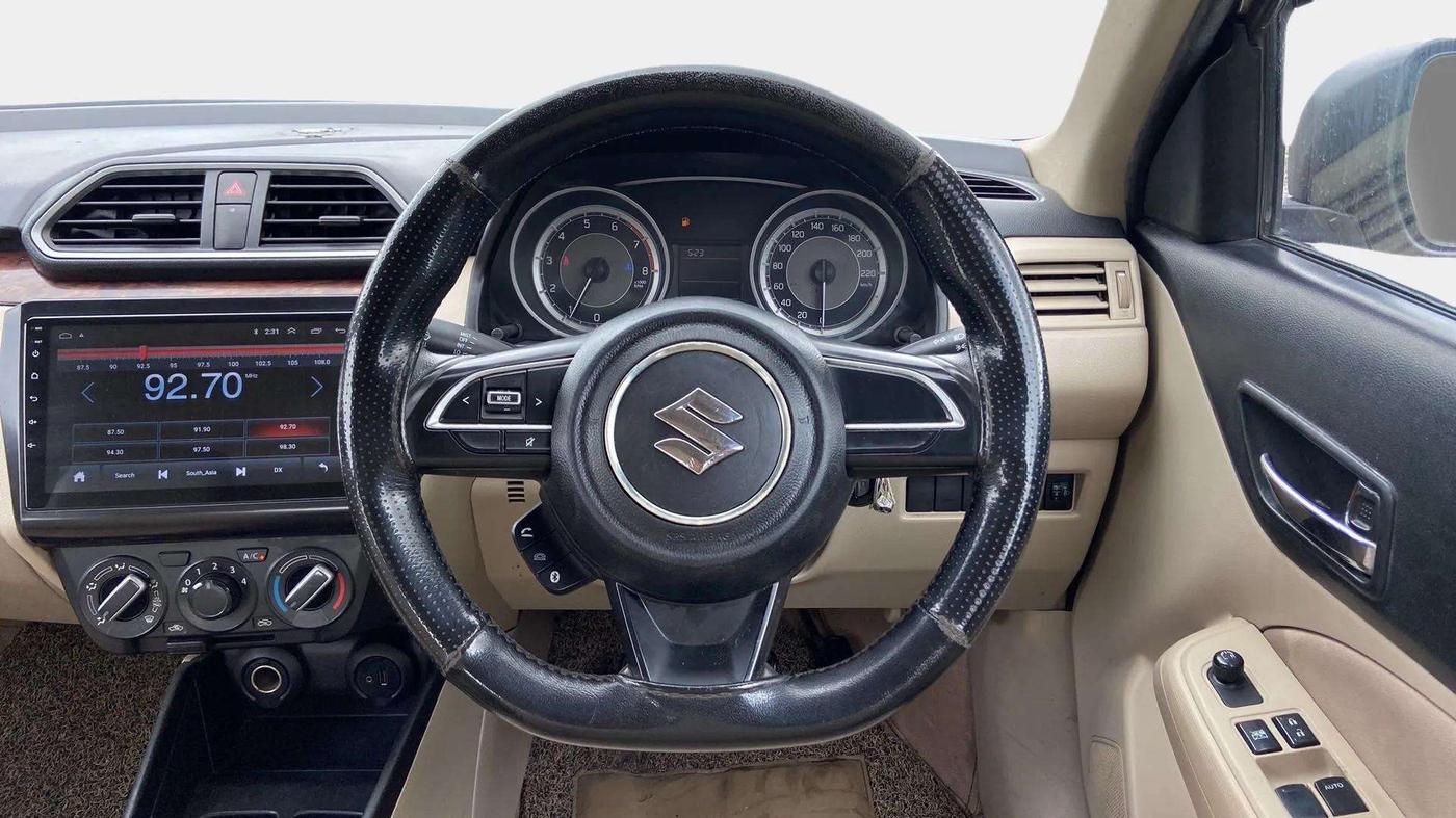 2018 Maruti Dzire VXI, Petrol, Manual, 71,316 km, Steering Wheel Close Up