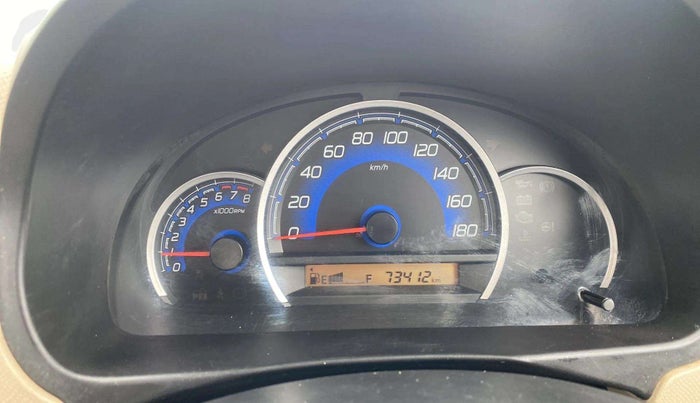 2017 Maruti Wagon R 1.0 VXI, Petrol, Manual, 73,403 km, Odometer Image