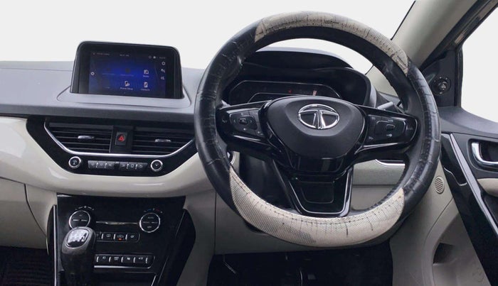 2020 Tata NEXON XZ PLUS (O) PETROL, Petrol, Manual, 56,989 km, Steering Wheel Close Up