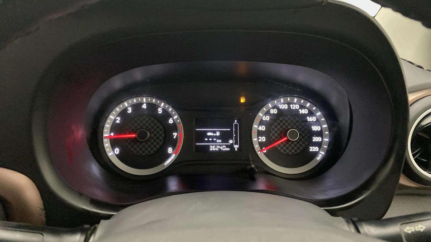 2021 Hyundai AURA S 1.2, Petrol, Manual, 36,228 km, Odometer Image