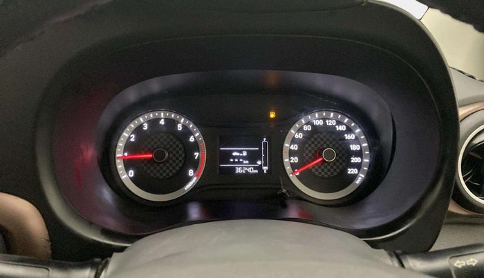 2021 Hyundai AURA S 1.2, Petrol, Manual, 36,228 km, Odometer Image