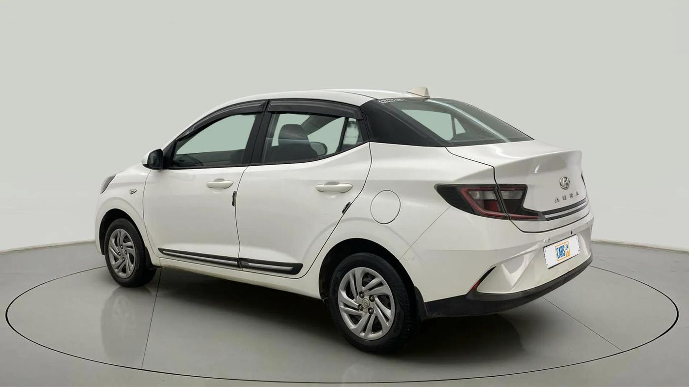 2021 Hyundai AURA S 1.2, Petrol, Manual, 36,228 km, Left Back Diagonal