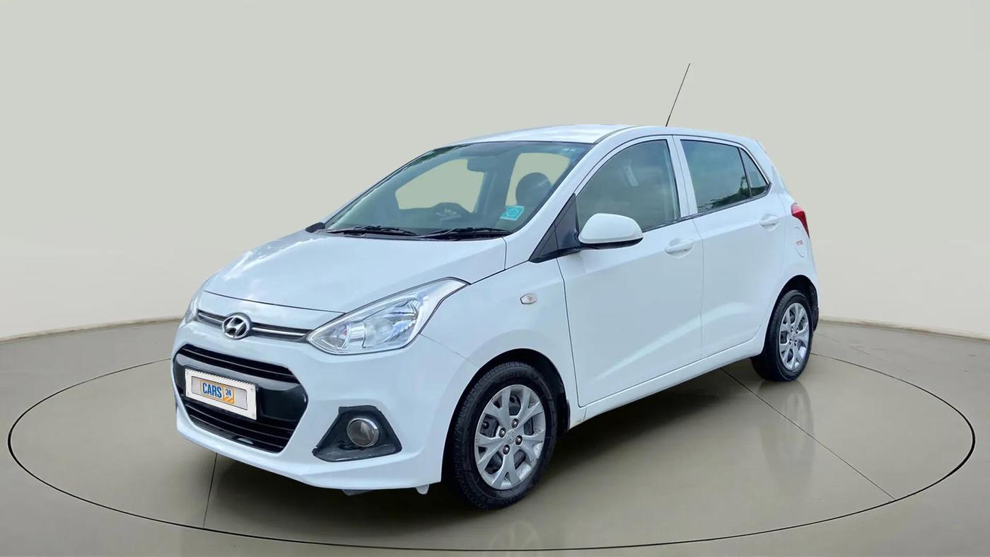 2016 Hyundai Grand i10 MAGNA AT 1.2 KAPPA VTVT, CNG, Automatic, 30,942 km, Left Front Diagonal