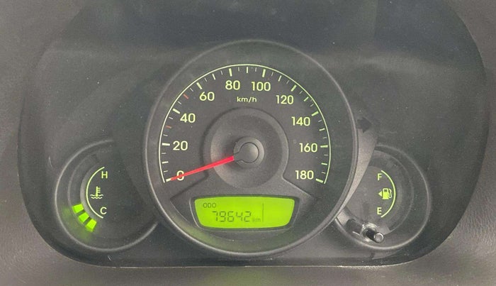 2012 Hyundai Eon D-LITE+, Petrol, Manual, 79,635 km, Odometer Image