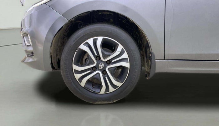 2022 Tata TIGOR XZ PLUS CNG, CNG, Manual, 33,016 km, Left Front Wheel