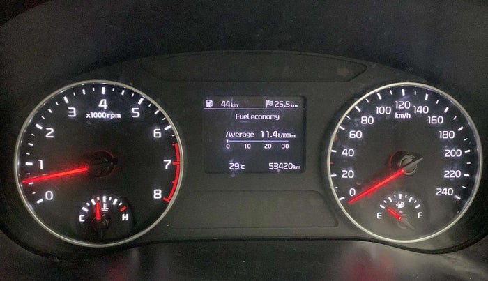 2021 KIA SELTOS HTX 1.5 PETROL, Petrol, Manual, 53,416 km, Odometer Image