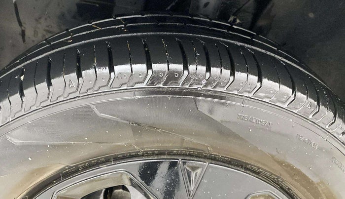 2023 Tata PUNCH ADVENTURE CAMO MT, Petrol, Manual, 12,954 km, Left Front Tyre Tread