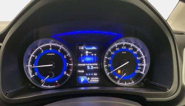 2018 Maruti Baleno ALPHA CVT PETROL 1.2, CNG, Automatic, 52,559 km, Odometer Image