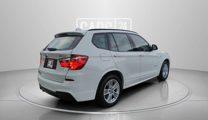 2017 BMW X3 XDRIVE 20D M SPORT, Diesel, Automatic, 66,212 km, Right Back Diagonal