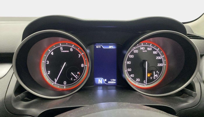 2023 Maruti Swift ZXI PLUS AMT DUAL TONE, Petrol, Automatic, 40,667 km, Odometer Image