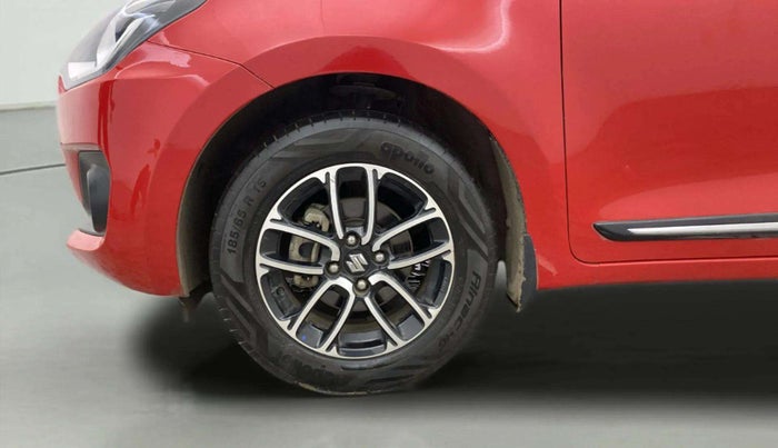 2023 Maruti Swift ZXI PLUS AMT DUAL TONE, Petrol, Automatic, 40,667 km, Left Front Wheel