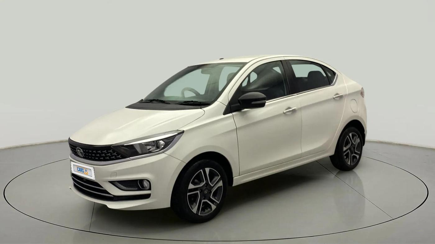 2021 Tata TIGOR XZ PLUS PETROL, Petrol, Manual, 24,543 km, Left Front Diagonal