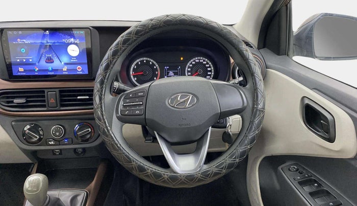 2022 Hyundai AURA S 1.2 CNG, CNG, Manual, 44,155 km, Steering Wheel Close Up