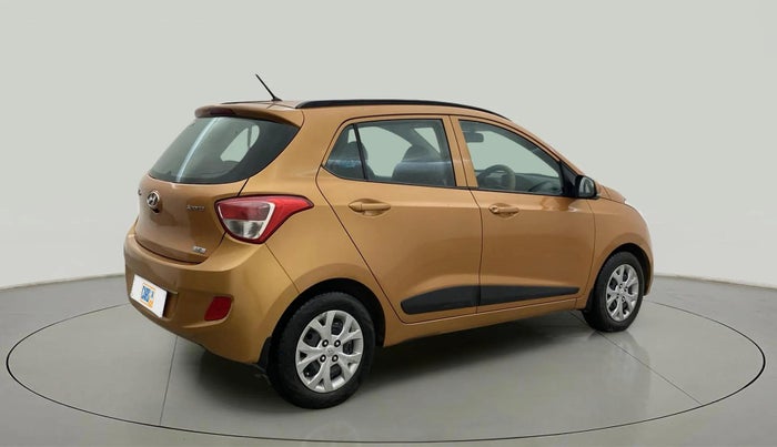 2015 Hyundai Grand i10 SPORTZ 1.2 KAPPA VTVT, Petrol, Manual, 75,113 km, Right Back Diagonal