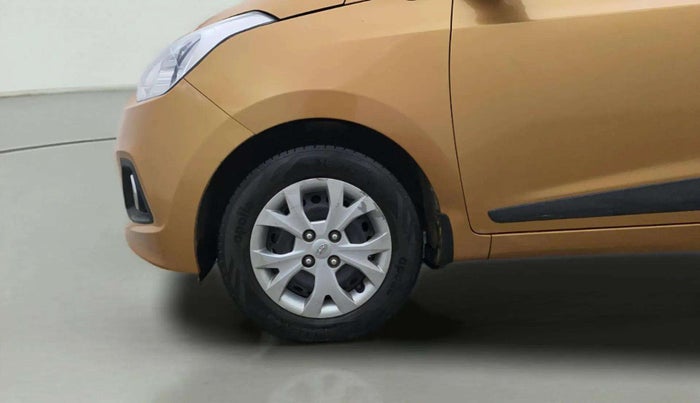 2015 Hyundai Grand i10 SPORTZ 1.2 KAPPA VTVT, Petrol, Manual, 75,113 km, Left Front Wheel