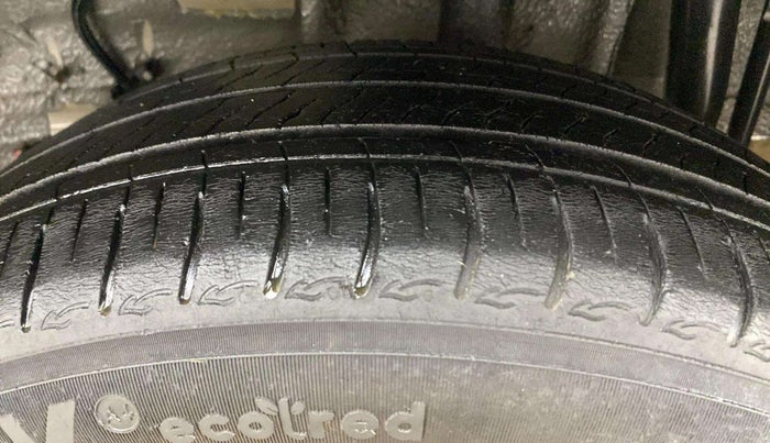 2020 Tata Tiago XZ PLUS DUAL TONE PETROL, Petrol, Manual, 46,717 km, Left Rear Tyre Tread