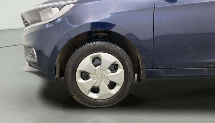 2023 Tata TIGOR XZ CNG, CNG, Manual, 34,319 km, Left Front Wheel