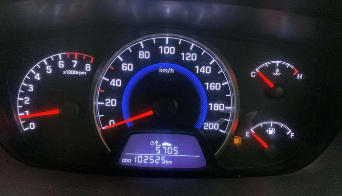 2015 Hyundai Grand i10 ASTA 1.2 KAPPA VTVT, Petrol, Manual, 1,02,525 km, Odometer Image
