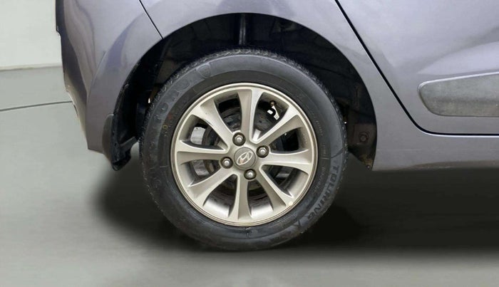 2015 Hyundai Grand i10 ASTA 1.2 KAPPA VTVT, Petrol, Manual, 1,02,525 km, Right Rear Wheel