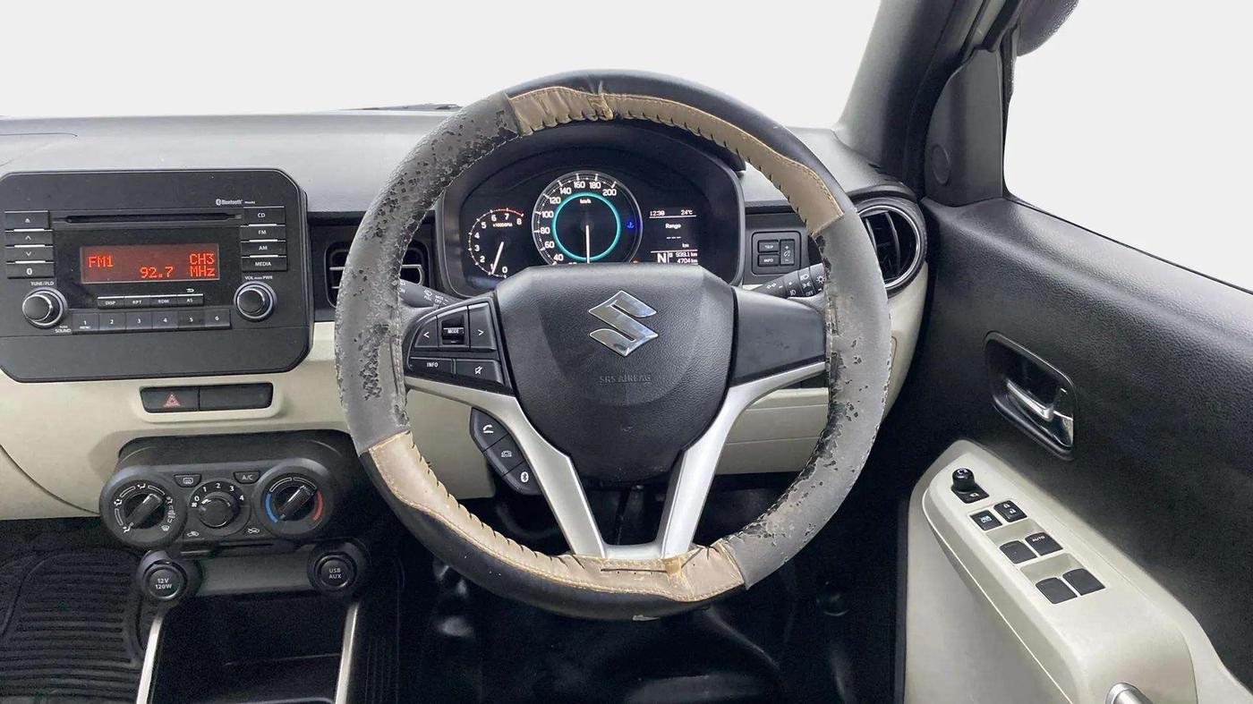 2019 Maruti IGNIS ZETA 1.2 AMT, Petrol, Automatic, 4,894 km, Steering Wheel Close Up